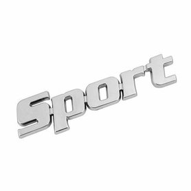 Sport 3D Logo chrom