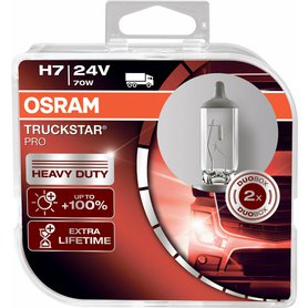 Autožárovka Osram TruckStar Pro 24V 70W +100%, 2ks