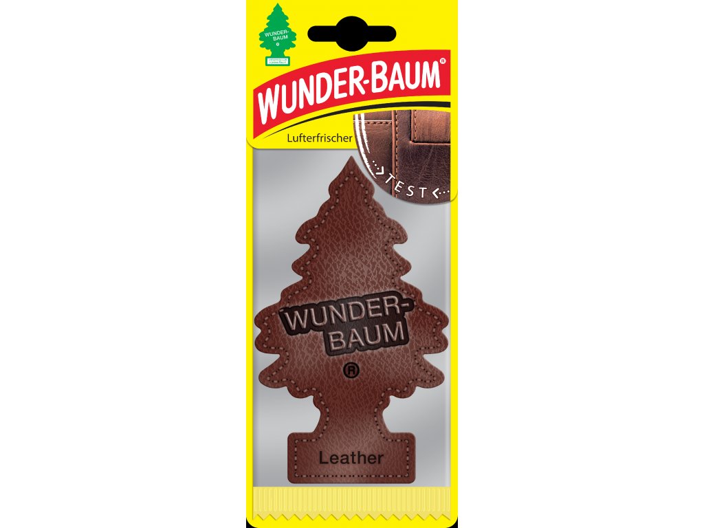 Vůně do auta Wunder-Baum Kůže stromeček 5g
