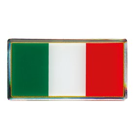 Italská vlajka 3D samolepka 78 x 40mm