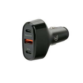 USB + 2xUSB C nabíječka do auta ROCKET 3 PRO, 12/24V, 40W, LAMPA Italy