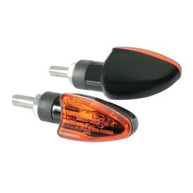 Blinkr moto Arrow 12V/21W 2ks, černo-oranžové