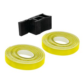 Reflexní proužek-linka na obvod kola Fluo 6m x 7mm - žlutá