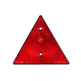 Siscar Odrazka trojúhelník červený 1ks