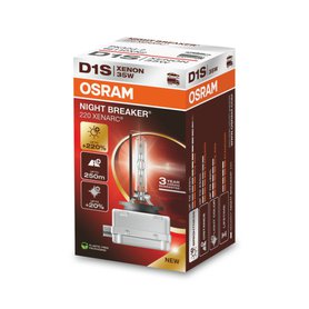 Žárovka xenonová výbojka OSRAM D1S XENARC NIGHT BREAKER LASER +220%