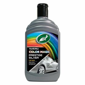TURTLE WAX Barevný vosk stříbrný 500ml COLOR MAGIC