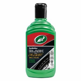 TURTLE WAX Leštěnka GEL na vnější plasty 300 ml BLACK IN A FLASH