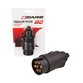 Zástrčka na přívěsný vozík 7 PIN plastová