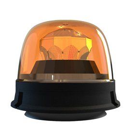Magnetický zábleskový maják 10 LED, oranžový, 7 režimů