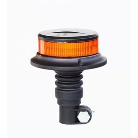 LED výstražné světlo PICO LED orange flex, R10 R65, s držákem [ALR0055]